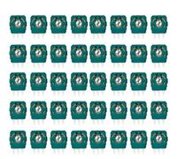 40Pcs Trimmer Potentiometer Sensor Replacements, Gasket Repair Parts, Compatible for PS4/PS5 Thumb Stick Analog Joystick PS5 Original White Core 2.3K