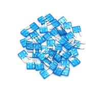 40Pcs Universal 15A Blue Motorcycle Car Mini Casing Blade Style Fuse Protected circuits