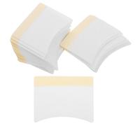 40pcs White Cotton Pads for Eyelash Extensions Makeup Remover