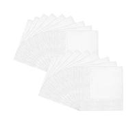 40pcs White Paper Napkins,33cm Disposable Serviettes Napkins Solid Colour Napkins Cocktail Napkins,2ply Party Decorative Napkins for Birthday, Wedding,Bar,Restaurant,Luncheon and Dinner Parties