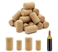 40Pcs Wine Corks, Cork Stoppers for Wine Bottles, Large 20 and Small 20, Wine Making Equipment, Wine Beer Stoppers for Wine Bottles Beer Bottles Liquor Bottles Corks DIY Crafts, 1.5 * 0.8in