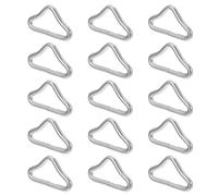 40Pcs Zinc Plated Steel Buckles for Trampoline Clasp Trampoline Tie Down Anchor Kit Accessories