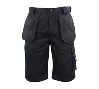 (40R, Black) Lee Cooper Mens Cargo Shorts