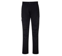 Portwest Men's KX3 Cargo Trousers in Black | Size: 40R Portwest Black 40R