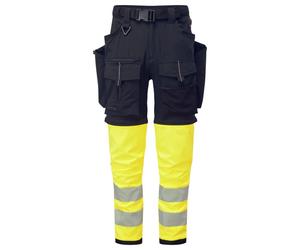 (40R, Black/Yellow) Portwest Unisex Adult Ultimate Modular Contrast 3 in 1 Trousers