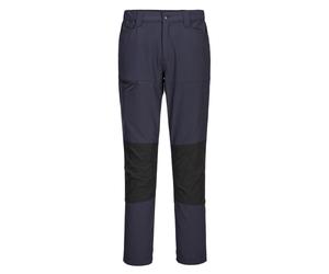 (40R, Deep Navy/Black) Portwest Mens WX2 Slim Work Trousers