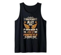 40rd Birthday Vintage Legends Born in 1986 40 Years May Tank Top