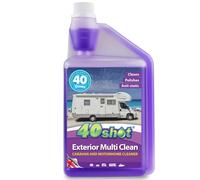 40Shot Exterior Multi Clean - 1L Concentrated Caravan Motorhome Cleaner -