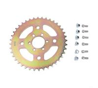 40T Rear Sprocket 420 37mm Bore for mini Bike Parts 40T Rear | 40 teeth, 420 chain pitch, 6-hole mount, 37mm bore, fits for coleman CT100U, for mega, Moto