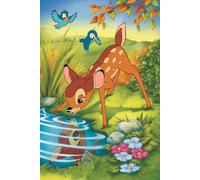 Trefl - Trefl: 40th Anniversary Disney, Bambi - Puzzle 600 Pieces - DIY Puzzle with Characters from Classic Disney Animated Films, for Adults and Children Aged 14+