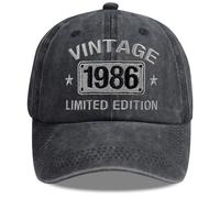40th Birthday Decorations for Women Men, Limited Edition 1986 Hat