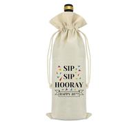 40th Birthday Gift for Women Men 40 Years Old Birth Day Party Decor Gift Wine Bag for Her Him Happy 40th Anniversary Birthday Gifts for Mom Dad Husband Wife BFF Coworker 40 Year Old Decorations