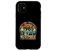 40th Birthday Gift Men Women Original November 1985 Case for iPhone 11
