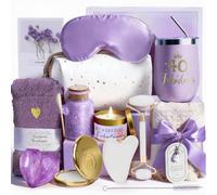 40th Birthday Gifts for Girls - Gift Hamper Box for Her, Present Basket with a Tumbler for Sister, Girlfriend, Wife, Mum, Relaxing Spa Gift Basket Set for Christmas, Valentine's Day, Mothers Day