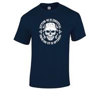 40th Birthday Gifts for Men - Hitting 40 is Essential 1985 Mens T Shirt - Mens 40th Birthday Gifts for Him Navy Size XXL