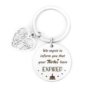 40th Birthday Gifts for Women & Men: Ideas for Her, Keyring Gifts for Daughter, Sister, Best Friend, Auntie, Brothers, Husband, Uncle