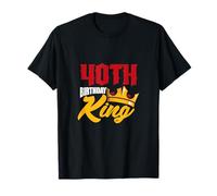 40th Birthday King Crown Forty 40 Years Old Bday Party T-Shirt
