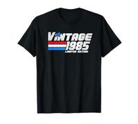 40th Birthday Men Vintage 1985 Cool Dad 40 yr Old for Him T-Shirt