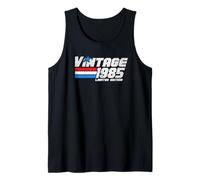 40th Birthday Men Vintage 1985 Cool Dad 40 yr Old for Him Tank Top