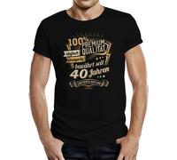 40th Birthday Men's T-Shirt 40 Years Funny Birthday Gifts