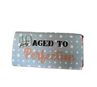 40th Birthday Novelty Chocolate Bar gift. For friends, family and work collegues. (One Size, Milk Chocolate)