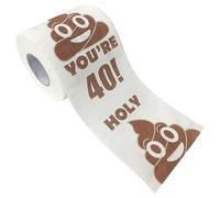 40th Birthday Party Tissue Paper, Funny Patterned Toilet Paper, Funny Rolling Paper, Printed Tissue Paper, Suitable for Birthday Gifts, Party Favor Fillers, Pranks and More