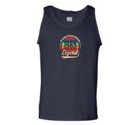 40th Birthday Vest 40 Years of Being Awesome Legend Born in 1985 Funny Vintage Gift Tank Top (UK, Alpha, L, Regular, Regular, Navy)
