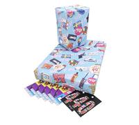 40th Birthday Wrapping Paper 1985 5 sheet multi pack, Retro Nostalgia Vintage Gift Wrap 40th Birthdays, Icons 1985 Happy 40th Birthday 40th Birthday Gift