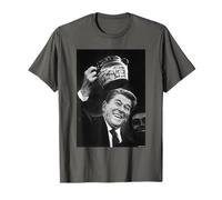40th US President Ronald Reagan 1980 by Michael Grecco T-Shirt