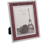 40th Wedding Anniversary Photo Frame Ruby Mirror Glass Crystal Red Diamante Gift
