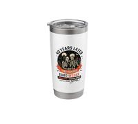 40th Wedding Anniversary Skeleton Couple 40 Years Later Stainless Steel Insulated Tumbler