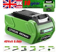 8AH Li-ion Battery for Greenworks G-MAX 40V 29462 29472 20302 21332 26272 22262