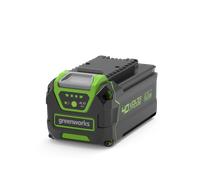 Greenworks 40V Battery. Original Greenworks 4Ah Powerful Lithium-Ion Battery for All Greenworks 40V Garden and Power Tools. Fast Charging, 3-Stage Level Control. 2 Year Warranty G40B4