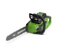 Greenworks GD40CS18 40v Cordless Brushless Chainsaw 400mm No Batteries No Charger