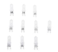 40W 230V 10pcs G9 Halogen Capsule Light Bulb Lamp