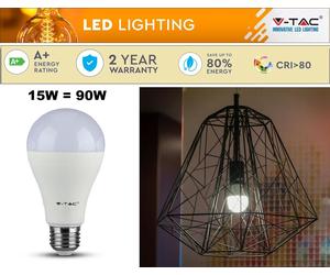 40W 60W 90W LED Round Light Bulbs G45 A60 A65 SES Screw E27 Energy Saver Bulb