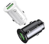 40W Car Charger Adapter,2-Port PD/QC Fast Charging Cigarette Lighter 12V USB Socket,Dual 140W USB-C/A Car Phone Charger for i-Phone 17/16/15/14,Sam-sung S26/S25/S24/S23,i-Pad,Tablets