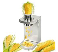 40W Commercial Corn Thresher Machine, 6.5cm Wide Chute & Stainless Steel Blade, Electric Corn Sheller for Fresh & Cooked Corn, High Efficiency for Home Kitchens & Food Trucks
