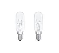 40W Cooker Hood Light Bulbs 240V, E14 Small Screw Cap T25 Bulbs, Warm White 2700K, Replacement Oven Cooker Extractor Fan Light, Universal Kitchen Appliance Bulbs, Pack of 2 [Energy Class G]