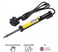 40W Heated Desoldering Pump - Solder Sucker Vacuum Repair Tool Plunger 240v.