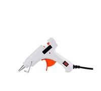 40W Hot Melt Glue Gun with Switch for 7mm Stick Mini Indusrial Adhesive Electric Heat Temperature Repair Tool Fast Heating(White Glue Gun)