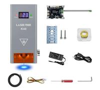 40W Laser Module, K40 Laser Head with Air Assist TTL Blue Light Module, 8Beam Compressed Laser Cutter Module Head for Laser Engraving and Cutting Machine,24V