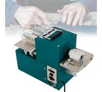 40W Leather Strip Belt Cutting Machine, 1400RPM/236in/min Electric Leathercraft Strap Splitter, 0-80mm Cutting Width, Thickness <3mm, for Materials, Including Bags, Shoes, Art