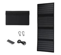40W Monocrystalline Folding Solar Charges Cell Plate Folding Solar Panel Charging Device for Outdoor Camping Travel Outdoor Charges Cell Plate