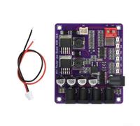 40W Router UPS Power Module with 4-Channel Output, Auto Switching Battery Backup Board, Real-Time Status Monitoring, Short Circuit Protection for Home Network Devices, DC 12.6V Input, 73.5x63mm