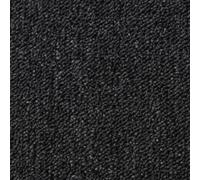 40x 10m2 Carpet Tiles Black Heavy Duty Commercial Office Retail Flooring Square