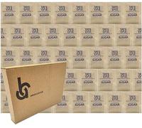 40x Brown Demerara Cane Sugar Sachets Individually Wrapped Pure Granulated