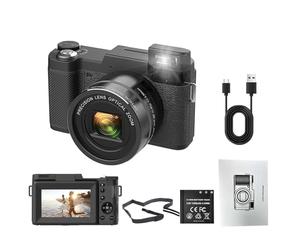 40X Optical Zoom Digital Camera for Stunning Photography | 48 Megapixel Vlogging Camera with Portable Design | Includes Charging Cable and Accessories for Video Creators and Photography