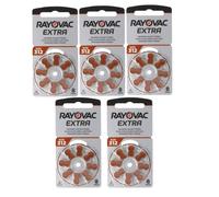 40x Rayovac Extra Size 312 Hearing Aid Batteries PR41 1.4V Zinc Air