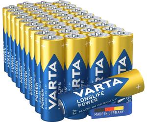 40X Varta Industrial Pro AA Alkaline Batteries 1.5v LR6 MN1500 Long Lasting Accu